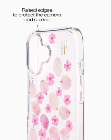 Clear Case iPhone 16 Cherry Blossom