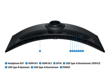 Samsung 49" Odyssey G9 G91F buet VA-skjerm