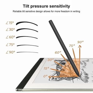 Trykkfølsom styluspenn til Samsung Tab - Svart