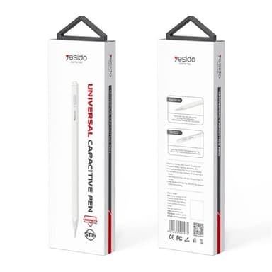 Magetic Universal Stylus Pen med lang batterilevetid - Hvit