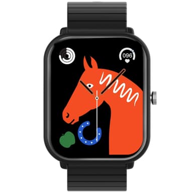 Celly Trainermate 2 Smartwatch med rektangulær urskive, svart