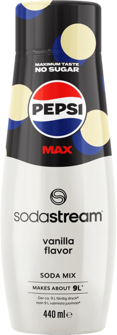 Sodastream Pepsi Max Vanilla drikkekonsentrat