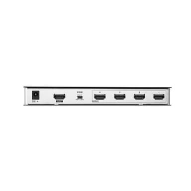 ATEN 4-port ekte 4K HDMI-splitter Svart