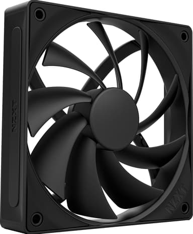 NZXT F120Q V2 Quiet Airflow 120mm PWM-vifte (sort)