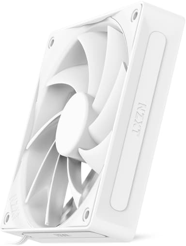 NZXT F120Q V2 Quiet Airflow 120mm PWM-vifte (hvit)