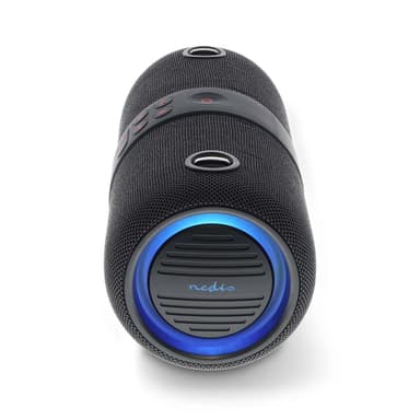 Nedis Bluetooth® Speaker | Maksimal batteritid: 6.5 timer | Håndholdt design | 40 W | Stereo | Innebygd mikrofon | IPX6 | Linkable | Sort