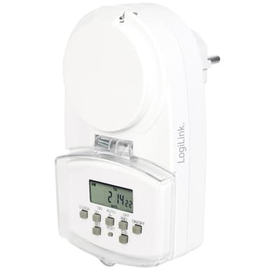 LogiLink Utendørs timer Digital 1800W IP44