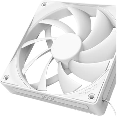 NZXT F120Q V2 Quiet Airflow 120mm PWM-vifte (hvit)