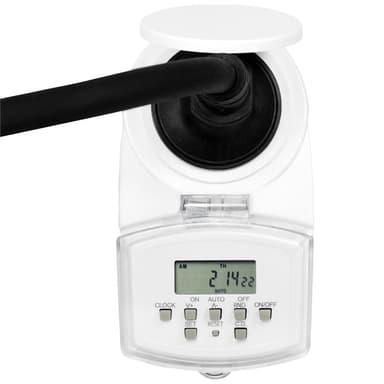 LogiLink Utendørs timer Digital 1800W IP44