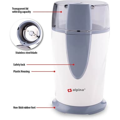 Alpina Kaffekvarn 150W
