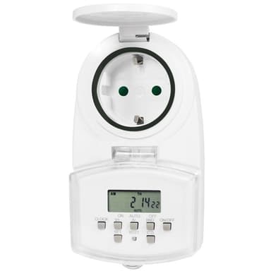 LogiLink Utendørs timer Digital 1800W IP44