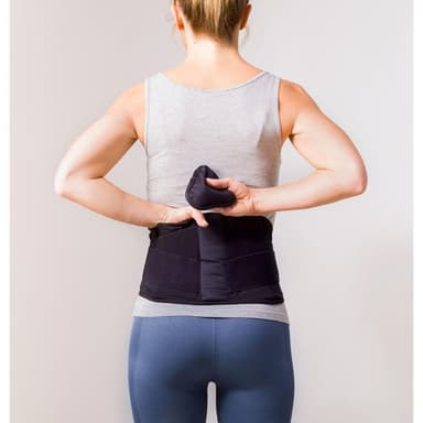 SWEDISH POSTURE Korsryggbelte Stabilize L Svart
