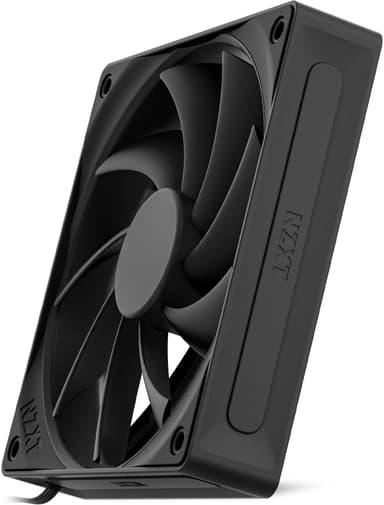 NZXT F120Q V2 Quiet Airflow 120mm PWM-vifte (sort)