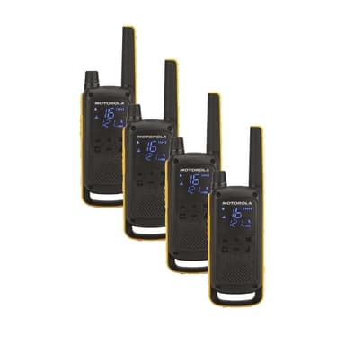 Motorola Talkabout T82 Extreme, Walkie Talkie 4-pakning