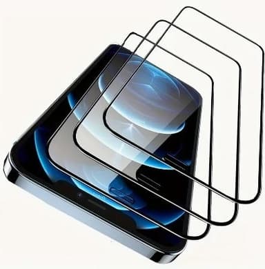 3-pakke Skärmskydd till iPhone 12 Mini i härdat glas