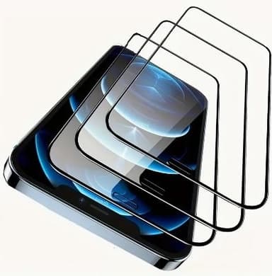 3-pakke Skärmskydd till iPhone 12 Mini i härdat glas