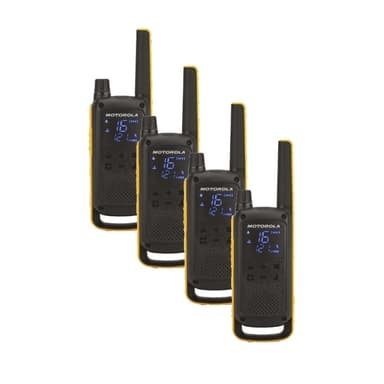 Motorola Talkabout T82 Extreme, Walkie Talkie 4-pakning