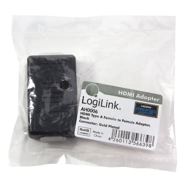 LogiLink HDMI dobbel hunn, skjøteadapter