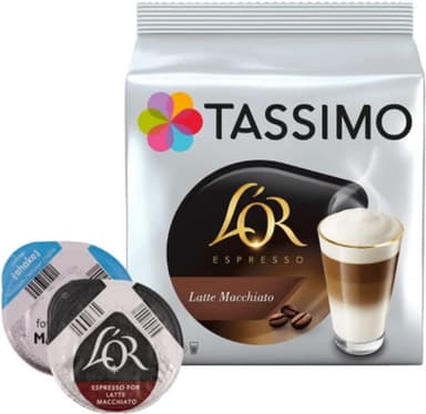Tassimo L’Or Latte Macchiato kaffekapsler 4090856