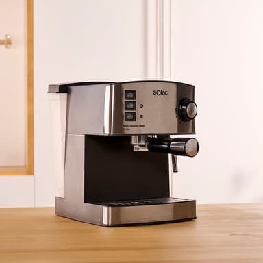 SOLAC Espressomaskin Taste Classic M80 Inox