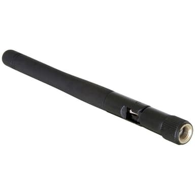 DeLOCK WLAN-antenne RP-SMA, 2 dBi, rundstrålende, 802.11 b/g/n, svart (88339)