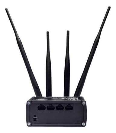 TELTONIKA RUT950 GSM-3G-4G-ruter, dual sim, 4G opp til 150 Mbps, svart