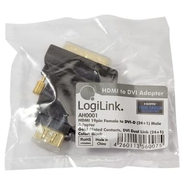 LogiLink HDMI hunn -> DVI-D hann