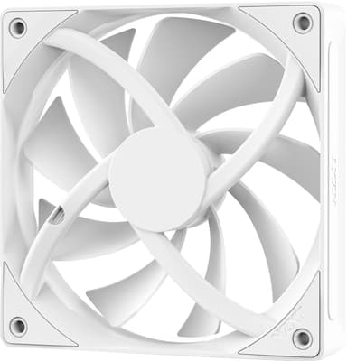 NZXT F120Q V2 Quiet Airflow 120mm PWM-vifte (hvit)