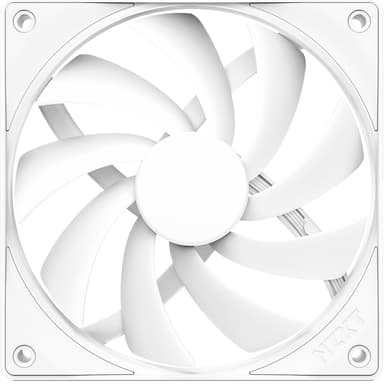 NZXT F120Q V2 Quiet Airflow 120mm PWM-vifte (hvit)