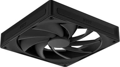 NZXT F140Q V2 Quiet Airflow 140mm PWM-vifte (sort)