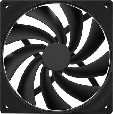 NZXT F140Q V2 Quiet Airflow 140mm PWM-vifte (sort)