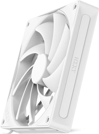 NZXT F140Q V2 Quiet Airflow 140mm PWM-vifte (hvit)