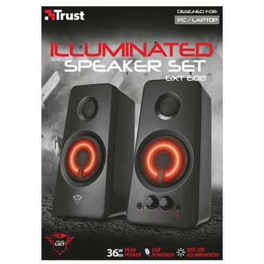Trust GXT 608 LED 2.0 spillhøyttaler