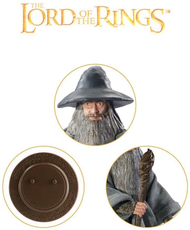 Noble Collection Lord of the Rings actionfigur (Gandalf)