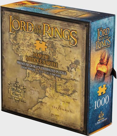 Noble Collection Lord of the Rings puslespill (Middle-Earth)