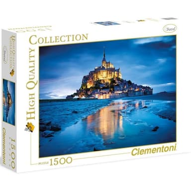 Clementoni Høykvalitets samling Le Mont Saint 1500 brikker