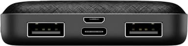 Goobay Powerbank compact 5.000 mAh praktisk og plassbesparende design med 5.000 mAh, perfekt for reiser
