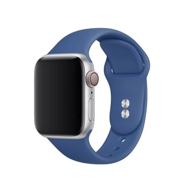 Silikonklokkearmbånd for Apple Watch 38/40/41 mm, blå