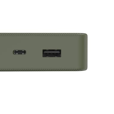 Hama Powerbank Colour 20 20000mAh USB-C+USB-A Grønn