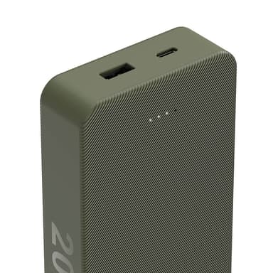 Hama Powerbank Colour 20 20000mAh USB-C+USB-A Grønn
