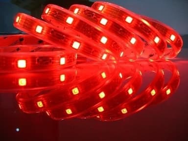 SMD LED stripe, rød (30cm)