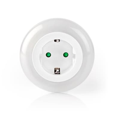 Nedis Plug-In LED Night Light | Dag/natt sensor | 3680 W | 10 lm | Blå / Grøn / Hvit