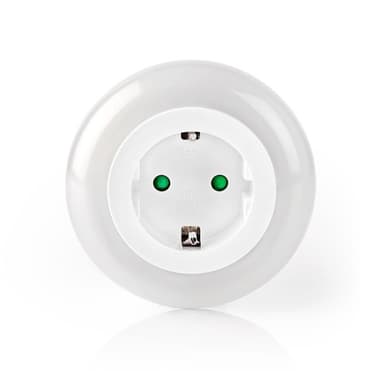 Nedis Plug-In LED Night Light | Dag/natt sensor | 3680 W | 10 lm | Blå / Grøn / Hvit