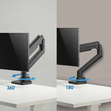 LogiLink Monitorarm 17-49"" gassfjær maks 20 kg