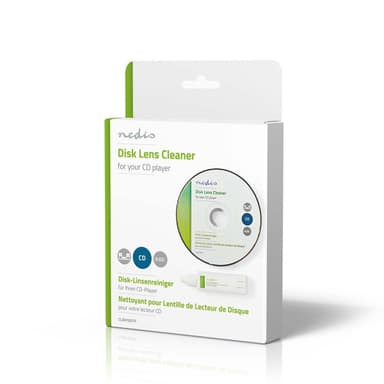Nedis Disc Lens Cleaner | Rengjørings disc | 20 ml | CD spiller
