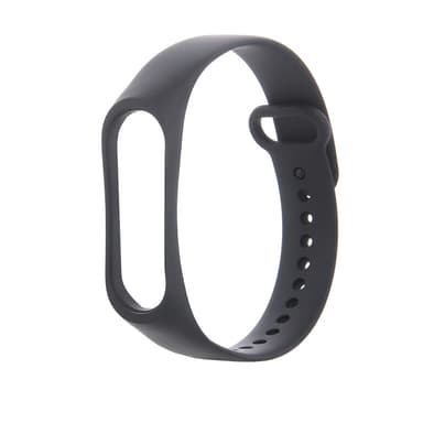 Silikonarmbånd for Xiaomi Mi Band 3 / 4, svart