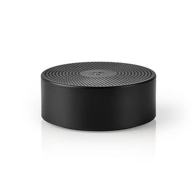 Nedis SmartLife-Klokke | 433 MHz | Tilbehør til: WIFICDP10GY / WIFICDP30WT / WIFICDP40CWT | USB-Strøm | 4 Lyder | 5 V DC | Justerbar volum | Sort