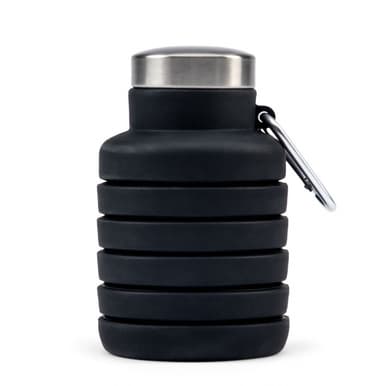 Orrefors Hunting Vannflaske i silikon, svart, 500 ml