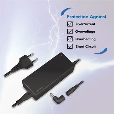 LogiLink Strømadapter for bærbar PC 90W