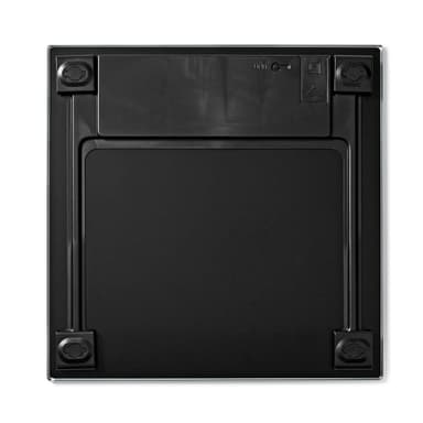 Nedis Personvekt | Digital | Sort | Herdet Glass | Maksimal vekttrykk: 150 kg